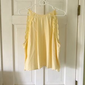 Kendall&Kylie PacSun yellow tank